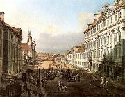 Bernardo Bellotto Dluga Street painting